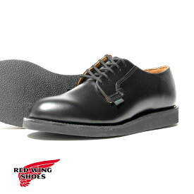 【返品交換送料無料】RED WING(レッドウィング)/POSTMAN OXFORD(ポストマン オックスフォード)/メンズ シューズ 革靴 レザーシューズ ブラックシャパラル 101 Dワイズ