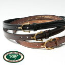 【11%OFFクーポン対象】TORY LEATHER(トリーレザー)/3/4 Spur Buckle Belt(3/4 シュプール バックル ベルト)/Y字フッ…