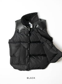 【21%OFFクーポン対象】Rocky Mountain Featherbed(ロッキーマウンテン フェザーベッド)CHRISTY VEST(クリスティー ベスト)ダウン ダウンベスト 2023AW メンズ