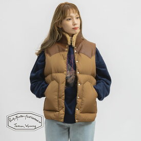 【21%OFFクーポン対象】Rocky Mountain Featherbed(ロッキーマウンテン フェザーベッド)CHRISTY VEST(クリスティー ベスト)ダウン ダウンベスト 2023AW メンズ