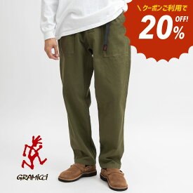 【20%OFFクーポン対象】GRAMICCI(グラミチ)LOOSE TAPERED RIDGE PANT(ルーズテーパード リッジパンツ)パンツ テーパードパンツ コットン ベイカー メンズ