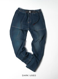 【10％OFFクーポン対象】GRAMICCI(グラミチ)STRETCH DENIM LOOSE TAPERED RIDGE PANT(ストレッチ デニム ルーズ テーパード リッジパンツ)パンツ デニムパンツ メンズ