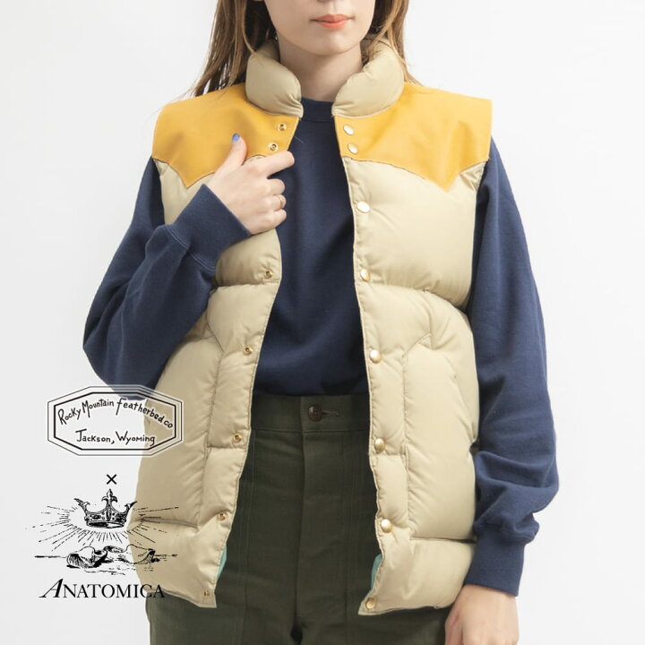 楽天市場】【返品交換送料無料】ANATOMICA(アナトミカ)/DOWN VEST for  
