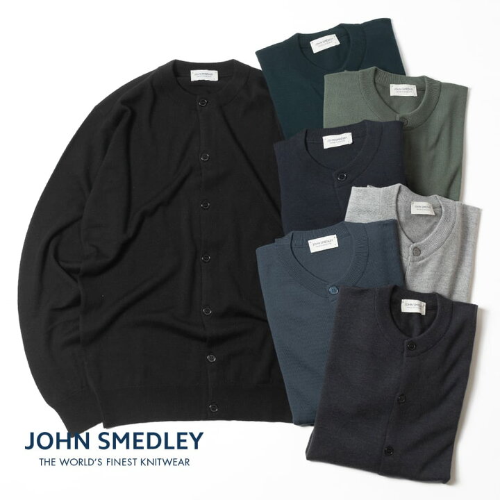 楽天市場】JOHN SMEDLEY(ジョンスメドレー)/MERINO WOOL CREW NECK  