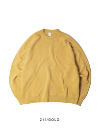 【23日19:00迄 50％OFFクーポン対象】mocT(モクティ)NEON SCRIPT LOOPWHEEL OVERDYED RAGLAN L/S SWEAT PO(ネオンスクリプト ループウィール ラグラン スウェット)吊編み 吊り編み プルオーバー トレーナー 裏毛 ユニセックス