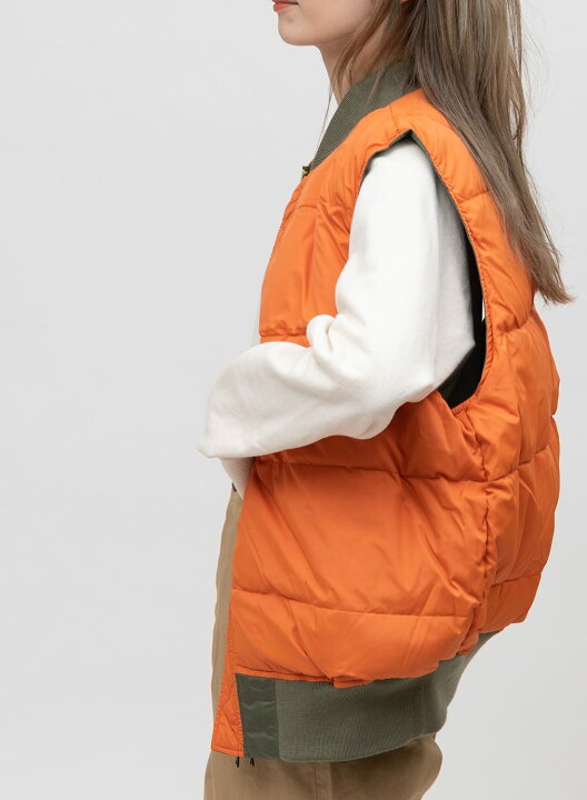 楽天市場】ALPHA(アルファ)MA-1 DOWN VEST(MA-1 ダウン ベスト)ダウン 