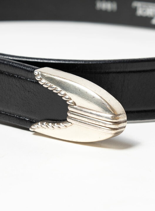 楽天市場】TORY LEATHER(トリーレザー)/3-Piece Silver Buckle Belt 