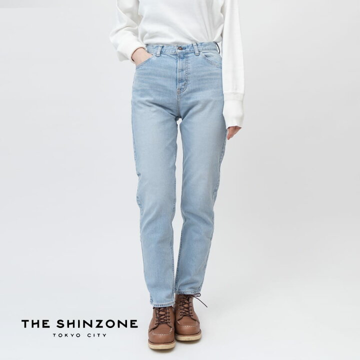 THE SHINZONE」 デニムパンツ 34 ホワイト レディース Shinzone  