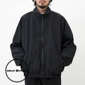 【30％OFF SALE セール】24SS 新作 BURLAP OUTFITTER(バーラップ アウトフィッター)TRACK JACKET(トラックジャケット)アウター ライトアウター ナイロンジャケット メンズ トレーニングジャケット