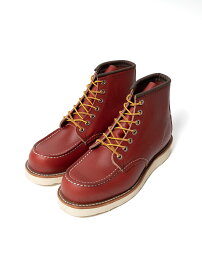 【返品交換送料無料】RED WING(レッドウィング)6"CLASSIC MOC ORO RUSSET(6インチクラシックモック オロラセットポーテージ)#8875 Eワイズ ブーツ ワークブーツ 犬タグ アイリッシュセッター モックトゥ メンズ