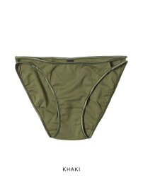 SoupleLuz(スープレルース)/W STRAP SHORTS(ダブルストラップ ショーツ)/別注色 BERRY KHAKI オーガニックコットン インナー 下着 パンツ BO-007