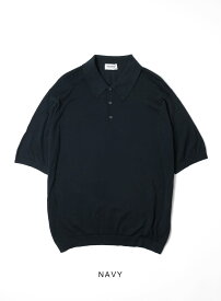 【返品交換送料無料】JOHN SMEDLEY(ジョンスメドレー)ISIS(アイシス) フリーサイズ ポロシャツ ニット サマーニット シーアイランドコットン ハイゲージ 30G メンズ 正規品