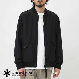 【返品交換送料無料】Snow Peak(スノーピーク)Light Mountain Cloth Jacket(ライト マウンテン クロス ジャケット)アウター ライトアウター ナイロンジャケット メンズ