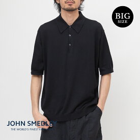 【返品交換送料無料】JOHN SMEDLEY(ジョンスメドレー)ISIS(アイシス) フリーサイズ ポロシャツ ニット サマーニット シーアイランドコットン ハイゲージ 30G メンズ 正規品