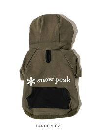 snow peak(スノーピーク)/SP Dog Parka(ドッグ パーカー)/ドッグウェア ムーンロイド 別注 MOONLOID Tシャツ 犬 服 犬用 春 夏 虫よけ 防虫 ドッグ プルオーバー ロゴ リフレクター