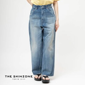 【5%OFFクーポン対象!】Shinzone(シンゾーン)/TOOL DENIM PANTS(ツール デニム パンツ)/24MM ペインターパンツ ボトムス BLUE 日本製 24MMSPA01