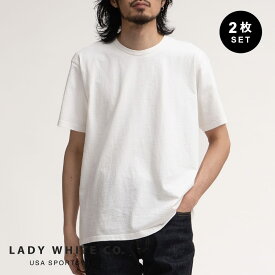 【返品交換送料無料】レディホワイト Lady White Co Tシャツ 2枚セット LW101T OUR T-SHIRT 2pack TEE 半袖 白T 丸胴 ホールガーメント アメリカ製