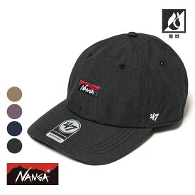 【返品交換送料無料】NANGA(ナンガ)/NANGA×47 HINOC CAP(ナンガ×47 ヒノックキャップ)/ベースボールキャップ 帽子 難燃素材 NW2421-3B400-A