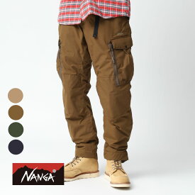【返品交換送料無料】NANGA（ナンガ）HINOC DOWN PANTS（ヒノックダウンパンツ） 770FP UDD スパニッシュダックダウン 難燃 燃えにくい 撥水素材 撥水ダウン キャンプ
