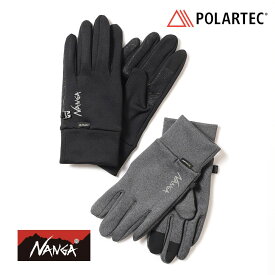 【P10倍】【返品交換送料無料】NANGA(ナンガ) POLARTEC POWER STRETCH GLOVES(ポーラテック パワー ストレッチ グローブ) 手袋 手ぶくろ メンズ レディース ギフト クリスマスギフト プレゼント