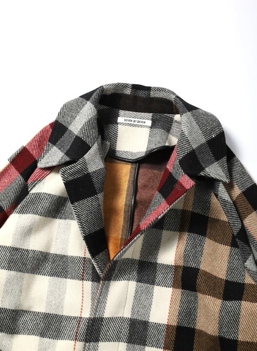 楽天市場】SEVEN BY SEVEN（セブンバイセブン）REWORK BAL COLLAR COAT 