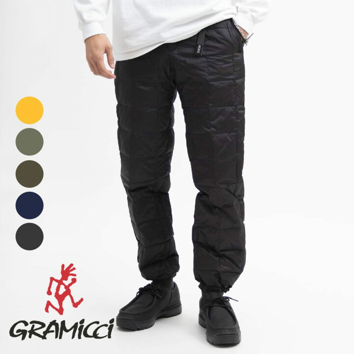 楽天市場】GRAMICCI(グラミチ)DOWN PANT(ダウン パンツ)TAION タイオン 
