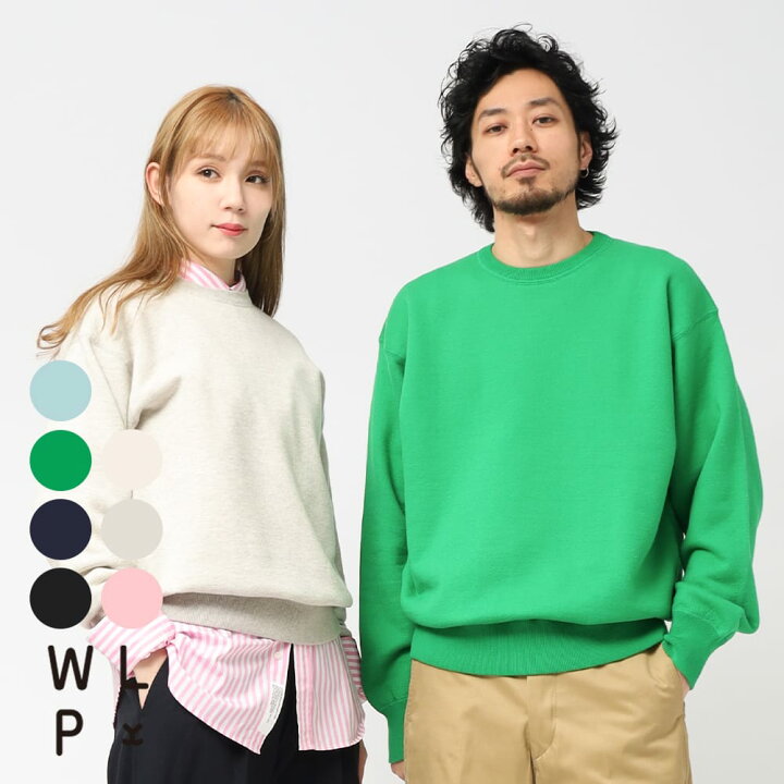 楽天市場】WLP(ダブルエルピー)COTTON WOOL FLEECE/CREW NECK PO 