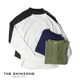 【10％OFFクーポン対象】Shinzone MILITARY HENLEY PULLOVER シンゾーン ミリタリー ヘンリー プルオーバー ヘンリーネック 23SMSCU07