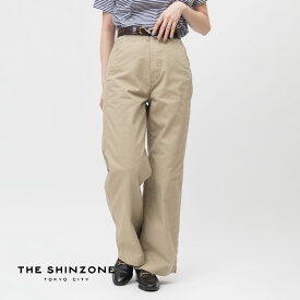 【P10倍】【返品交換送料無料】Shinzone(シンゾーン)CHINO(チノ)チノパン ボトムス パンツ メンズライク ミリタリー レディース 24SMSPA02