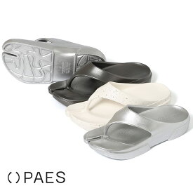 【40％OFFクーポン対象】PAES(ペイズ)/Flip Flop Metal Line(フリップフロップ メタル ライン)/リカバリーサンダル サンダル トングサンダル ラバーサンダル タビサンダル 韓国 足袋 メンズ レディース ユニセックス 厚底 PAES_01_Flip_Flop_M_