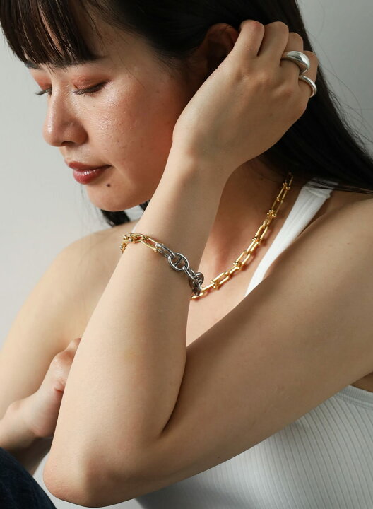 楽天市場】【P10倍】EO(イオ)/bracelet(ブレスレット)/Two tone 