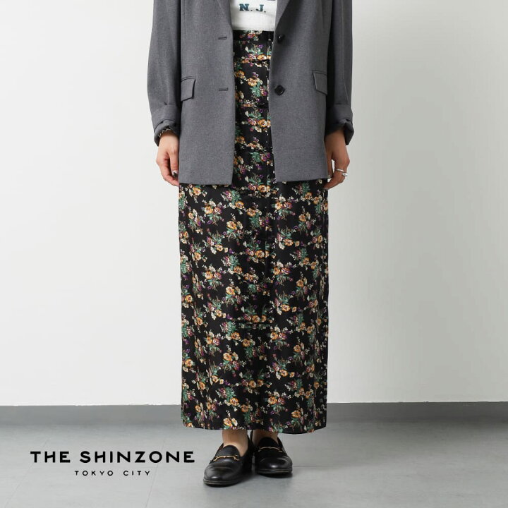 SHINZONE フラワープリントスカート シンゾーン T☆M様お取り置きの品  