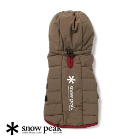【9%OFFクーポン対象】【返品交換送料無料】Snow Peak(スノーピーク)/Dog Down Jacket(ドッグ ダウン ジャケット)/ドッグウェア 防寒着 ダウンジャケット ペットウェア 犬用 ペット DS-25AU008 ギフト クリスマスギフト プレゼント