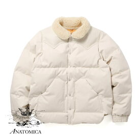 【返品交換送料無料】ANATOMICA（アナトミカ）Rocky Mountain Featherbed Co. for ANATOMICA - CHRISTY JACKET DUCK（アナトミカ別注 クリスティジャケット ダック）ロッキーマウンテンフェザーベッド 別注仕様 別注モデル 別注カラー ダウンジャケット ダウン 700FP 日本製