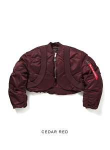 y10OFFN[|ΏہzyԕizALPHA INDUSTRIES(At@ C_Xg[Y)/KNIT RIB MA-1 FLIGHT JACKET W(jbg u MA-1 tCg WPbg E[Y)/~^[ AE^[ fB