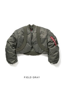 yԕizALPHA INDUSTRIES(At@ C_Xg[Y)/KNIT RIB MA-1 FLIGHT JACKET W(jbg u MA-1 tCg WPbg E[Y)/~^[ AE^[ fB[X iCWPbg