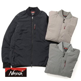 【P10倍】【返品交換送料無料】NANGA（ナンガ）SOFT DOWN VARSITY BLOUSON（ソフトダウン バーシティブルゾン）26SS ダウン ライトアウター 撥水 軽量 ダウンブルゾン 羽織物 スタジャン メンズ レディース 兼用 ユニセックス 母の日