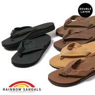 【5％OFF SALE セール】Rainbow Sandals（レインボーサンダル）DOUBLE LAYER PREMIER LEATHER（ダブルレ…