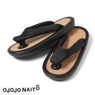 【返品交換送料無料】OJOJO NAITO（オジョジョ ナイトー）OJOJO 01（オジョジョ 01）サンダル 草履 黒 コ…