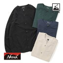 【返品交換送料無料】NANGA（ナンガ）DotAir COMFY CARDIGAN（ドットエア コンフィー カーディガン）26SS カーディガン ノーカラー 羽織り 涼しい 暑さ対策 日焼け対策 日除け 冷房対策 アウトドア
