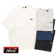 【返品交換送料無料】NANGA（ナンガ）ECO HYBRID BOX LOGO EMBROIDERY TEE（エコ ハイブリッド ボックス …