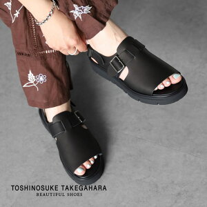 �y�ԕi�������������zBEAUTIFUL SHOES�i�r���[�e�B�t�� �V���[�Y�jOPEN TOE SANDALS GLOXI CUT SOLE�i�I�[�v���g�D�T���_�� �O���N�V�J�b�g�\�[���j���U�[�T���_�� ����T���_�� Vibram ��i ���[�h BSS25120
