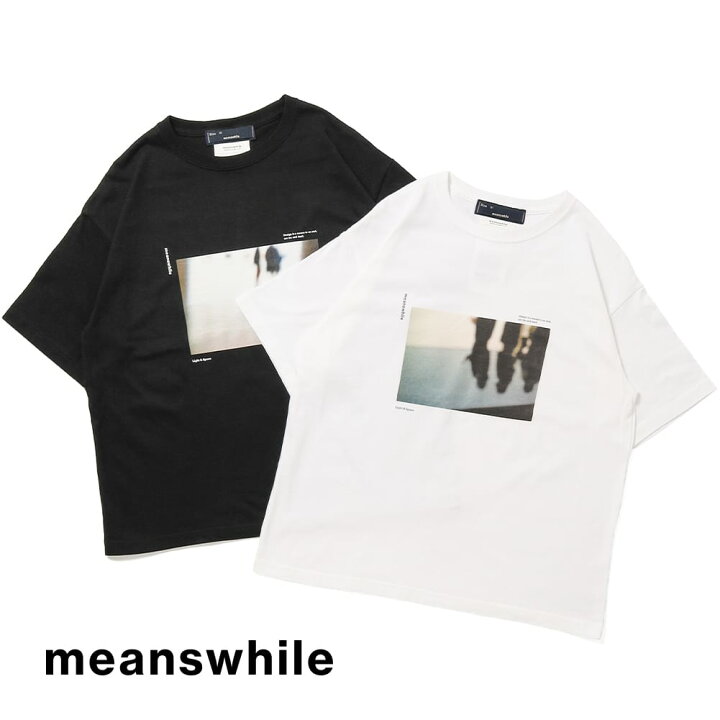 Meanswhile tee ミーンズワイル シャツ meanswhile ミーンズワイル Breathable Side Slit L S SH LARGE LAB TOWN