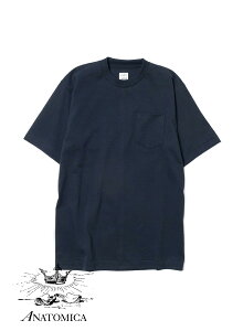 アナトミカ ポケT ポケTEE 半袖 Tシャツ 白T 無地 カットソー メンズ レディース ANATOMICA MADE IN JAPAN 日本製