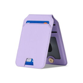 MagSafe対応 カードケース iPhone　16/15/14/13/12シリーズ対応 スタンド MagSafe 財布 ウォレット 小銭 マグセーフ カードウォレット カードポケット カード収納 サイドファスナー ProMax Plus Pro かわいい おしゃれ 薄型 スマホ 磁気カードホルダー付き 軽量 レザー