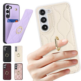 galaxya54ケース galaxy sc53c ケース galaxy sc53d ケース ?おしゃれ 背面 手帳型 リング付 Galaxy A53 5G SCG15 au カバー スタンド機能 SAMSUNG スマホケース ポケット付 サムスン ギャラクシー A53 5G SCG21 カバー 耐衝撃 カードホルダー パープル