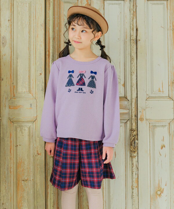 楽天市場】子供服 女の子 トレーナー 秋冬 長袖 キッズ ジュニア 裏毛  