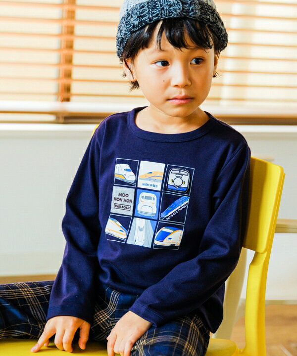 楽天市場】子供服 男の子 Tシャツ 秋冬 長袖 男児 おとこのこ ボーイズ  
