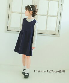 子供服 女の子 ワンピース ジャンパースカート 秋冬 ノースリーブ こども お受験 入学 卒業 綿100％ セミフォーマル カジュアル ネイビー 100cm 110cm 120cm 130cm 140cm 150cm 160cm 3歳 4歳 5歳 6歳 7歳 8歳 9歳 10歳 11歳 12歳 13歳 【むーのんのん moononnon】