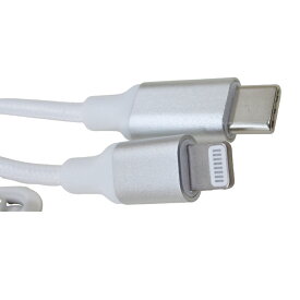 送料無料メール便 ライトニングケーブル 1メートル 高耐久 18W PD対応 Apple公式認定品 USB Type-C to Lightning 美和蔵 ブラック MCA-LC100K/0522x3本セット/卸
